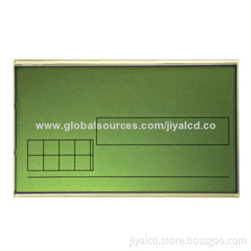 Segment LCD Panel, Meters and Weather Instrument Display, STN, Gray, Positive, Transflective